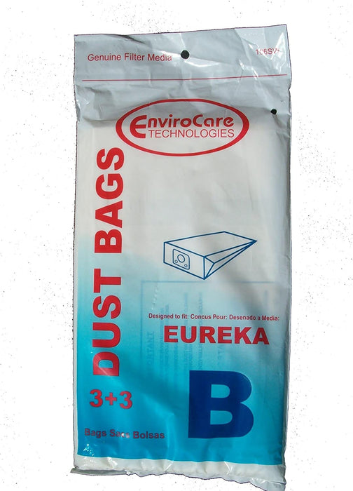 Sacs Eureka 1700, 3700 (paquet de 3 et 3 filtres)
