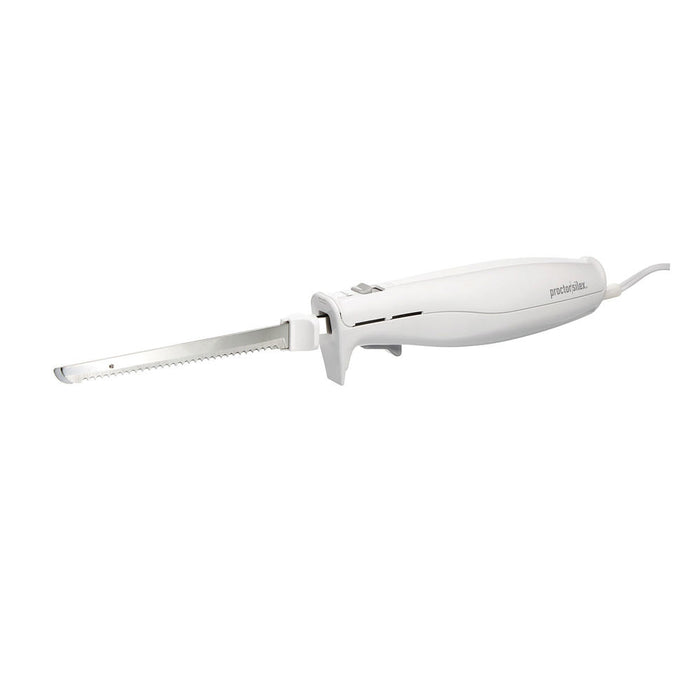 Couteau électrique, blanc, Proctor Silex — Boutique de la balayeuse