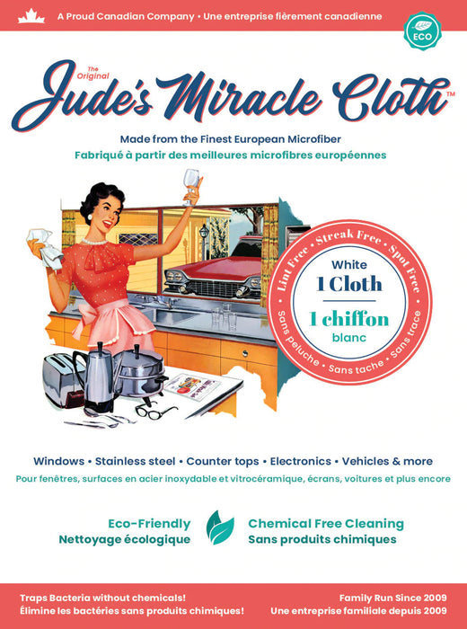 Linge en microfibre, Jude's Miracle Cloth