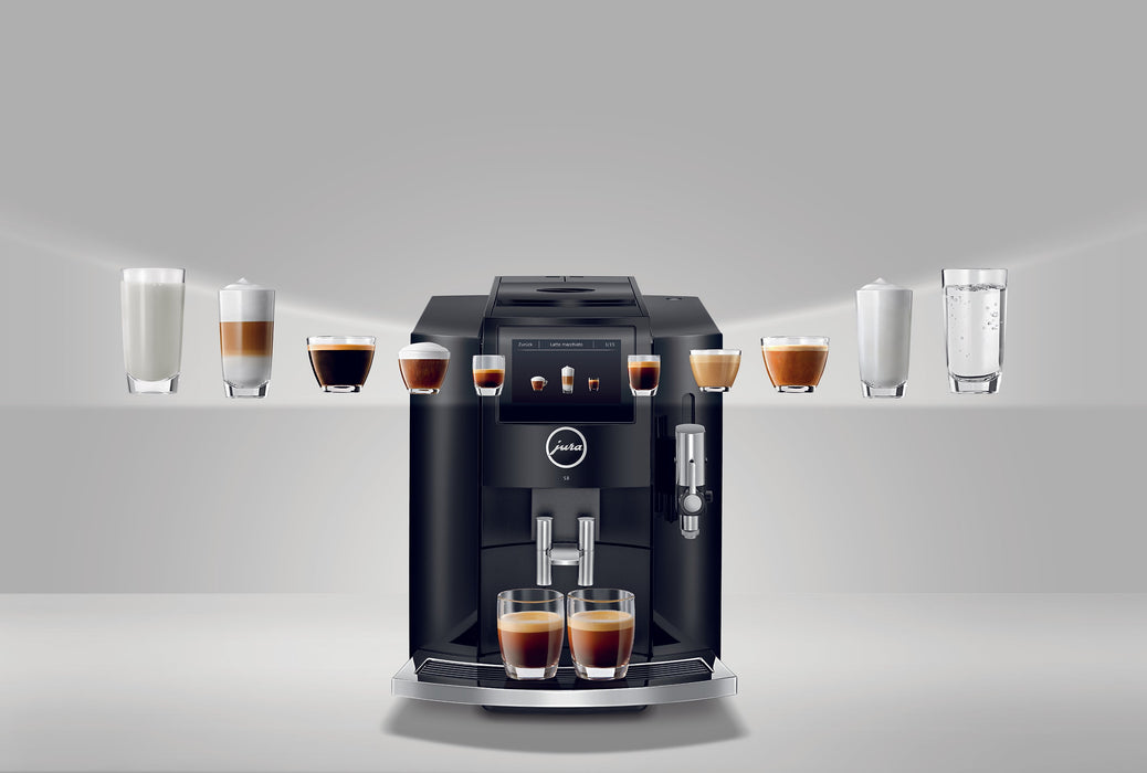 Machine espresso automatique, Jura S8 Piano Black