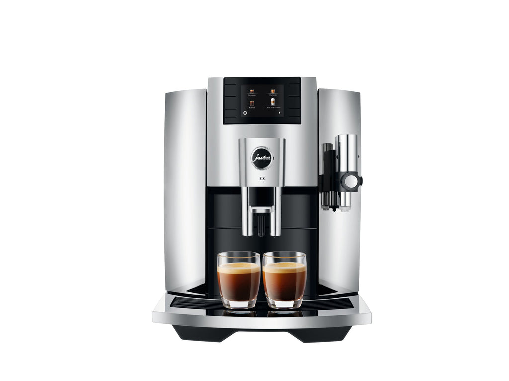 Machine espresso automatique chrome Jura E8