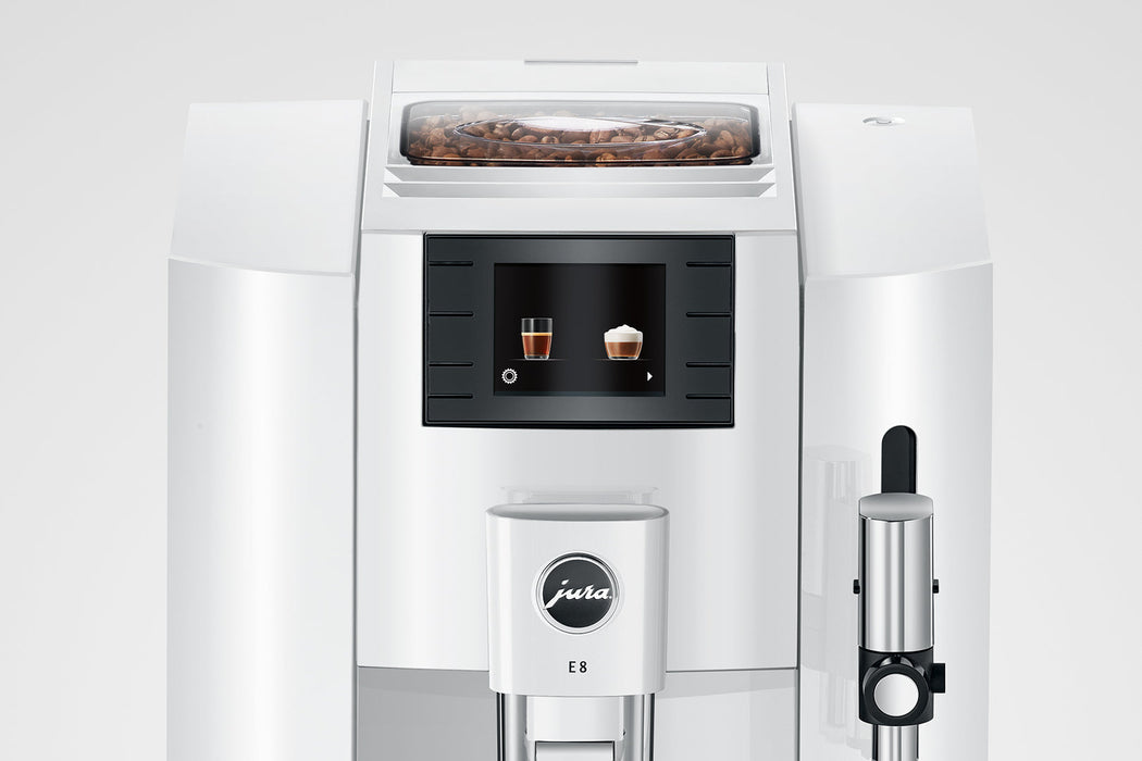 Machine espresso automatique, Jura E8 piano white
