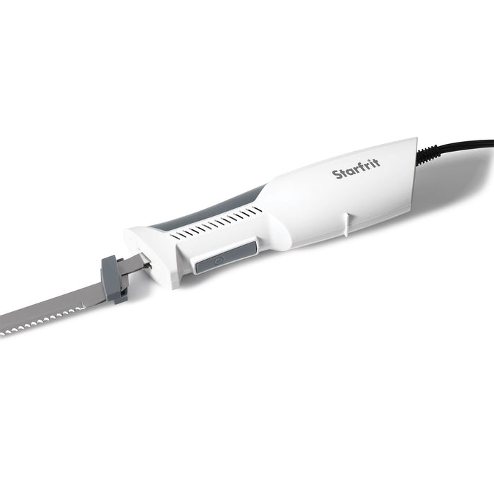 Simpls Couteau à Steak Électrique En Acier Inoxydable - Couteau à Filet Sans Fil Pour Viandes - Idéal Cuisine, Restaurant Et Pique-Nique