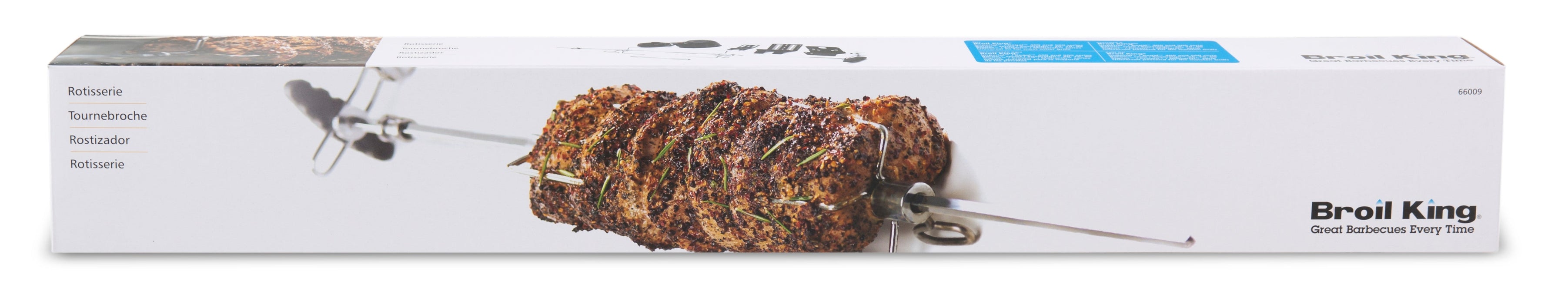 Ensemble de tournebroche universel de luxe, Broil King