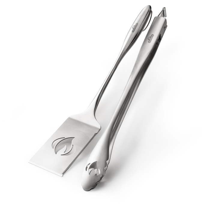 Ensemble de 2 ustensiles en acier inoxydable pour BBQ, Napoléon