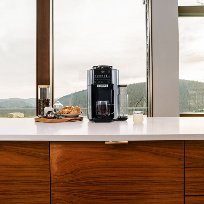 Cafetière filtre, acier inoxydable, Delonghi TrueBrew