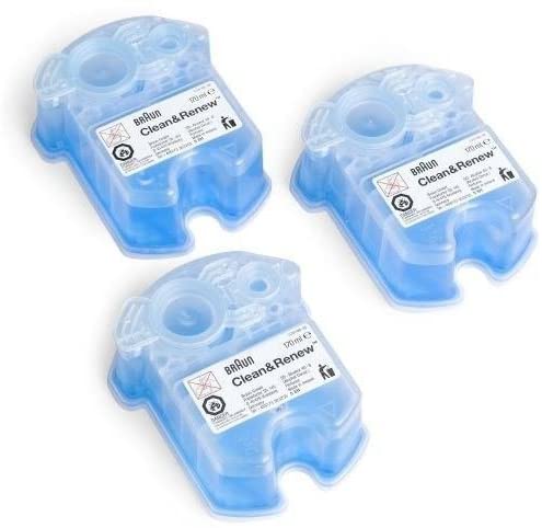 Cartouche nettoyante pour base Braun Series 3, 5, 7, 9