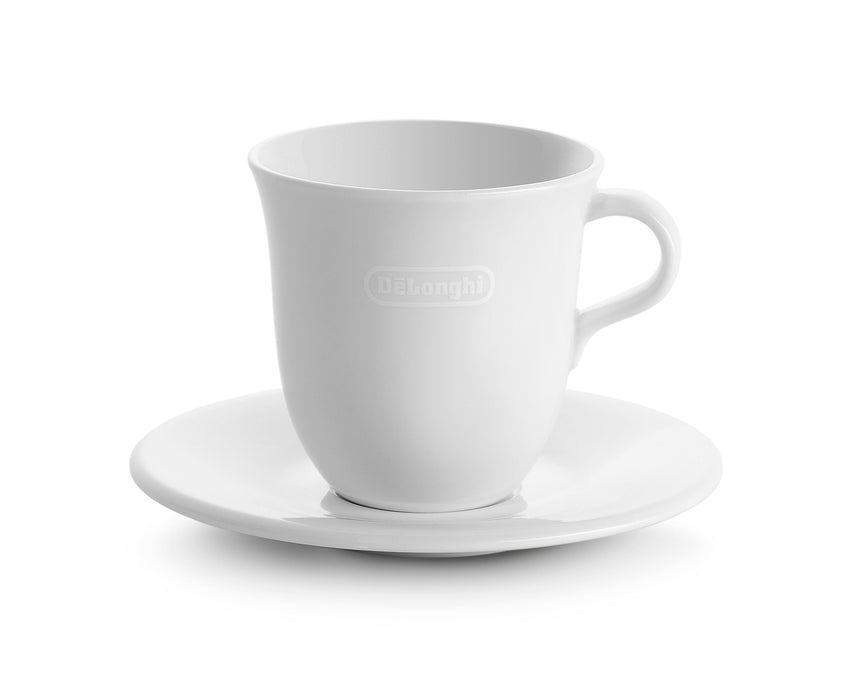 Ensemble de 2 tasses à cappuccino en porcelaine, DeLonghi