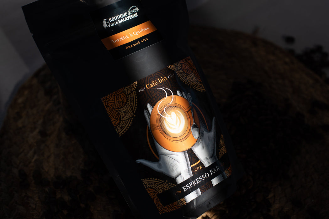 Café en grains Espresso Bar, Boutique de la Balayeuse