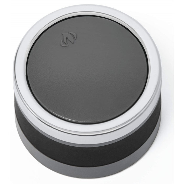 Bouton de contrôle avec logo gris, pour BBQ Napoléon Prestige 500 (large)