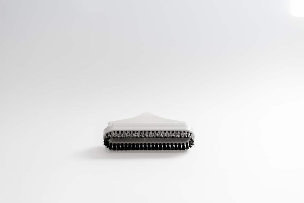 Brosse combinée, pour meuble, grise