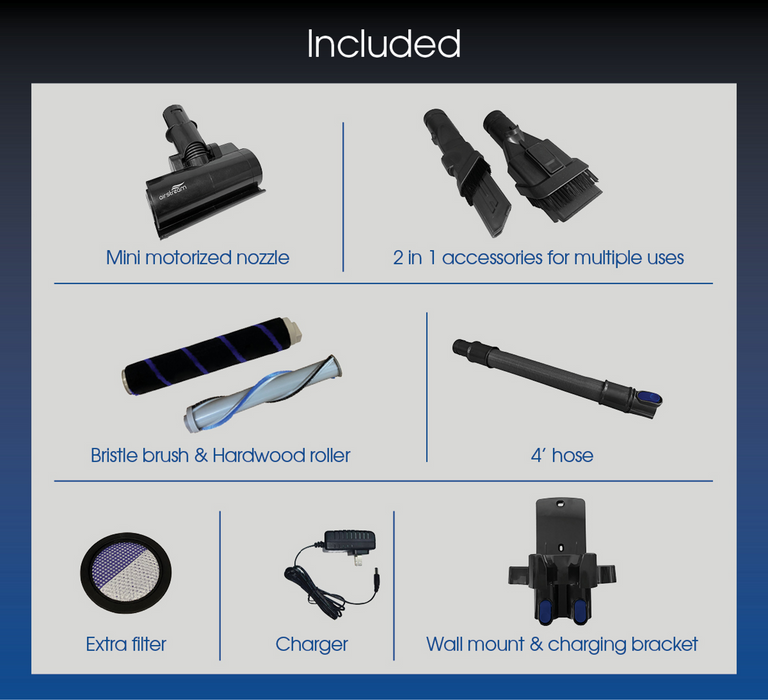 Aspirateur rechargeable, sans-fil, Airstream Stick Vac+