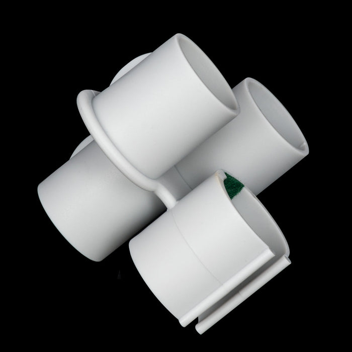 Support pour 3 accessoires, 1 ¼ po