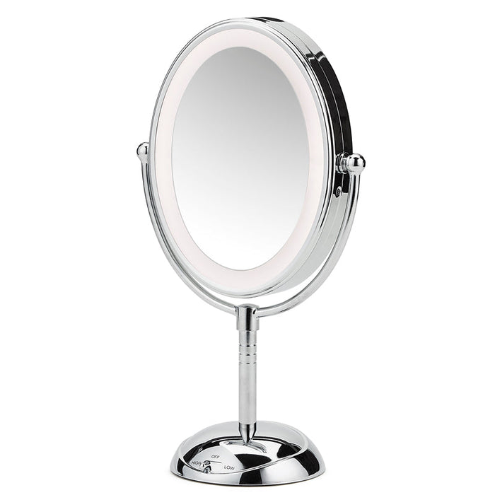 Miroir lumineux ovale, 1x à 7x, chrome, Conair