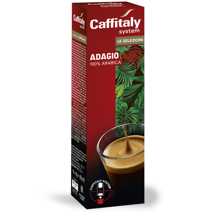 Capsules de café Adagio, Caffitaly (boîte de 10)