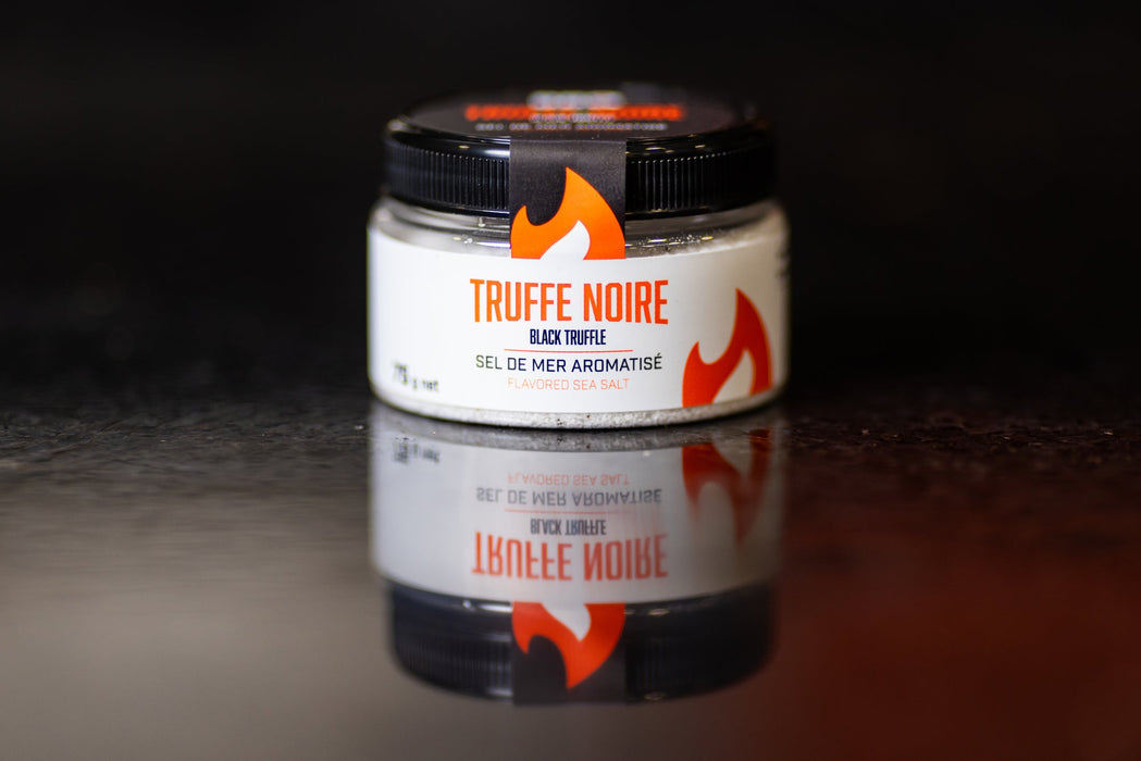 Sel aromatisé 75 gr, Truffe Noire, BBQ Québec